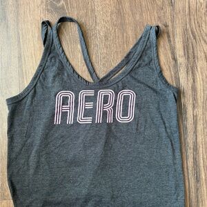 Aeropostale Women's Gray Tank Top